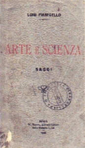 Luigi Pirandello: "Arte e Scienza", Saggi, Roma 1908 